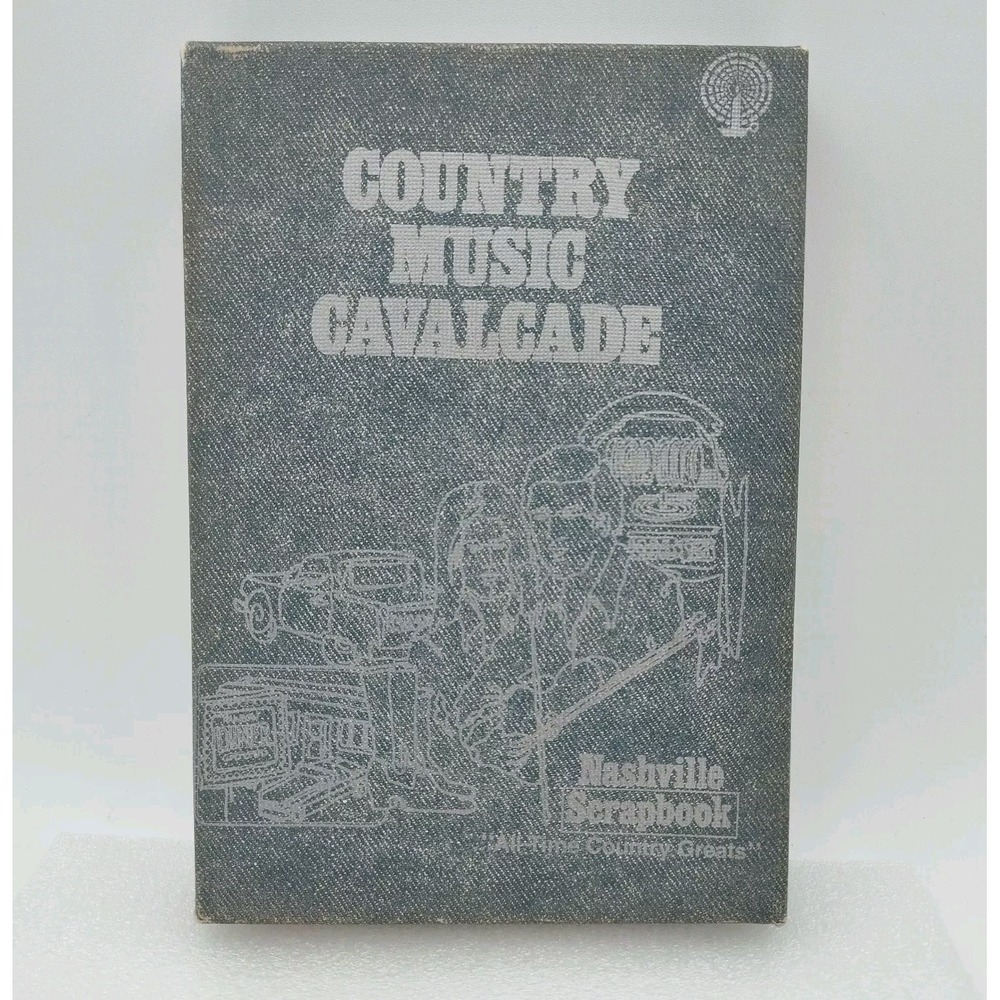 1977 'Nashville Scrapbook' Country Music Cavalcade 8-Track Boxed Set📸SEE📏📸